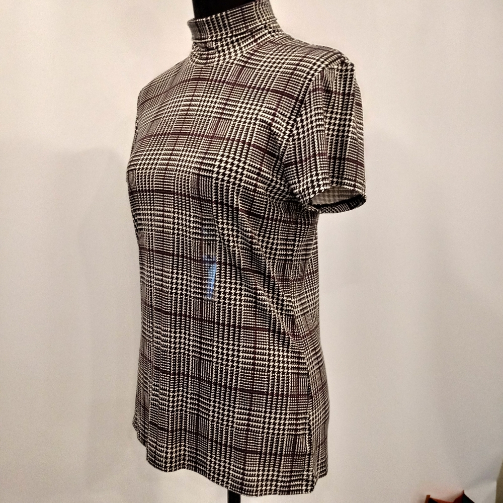 NEW Lauren Ralph Lauren Geo Print Top